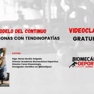 Videoclase: Modelo del continuo en tendinopatías